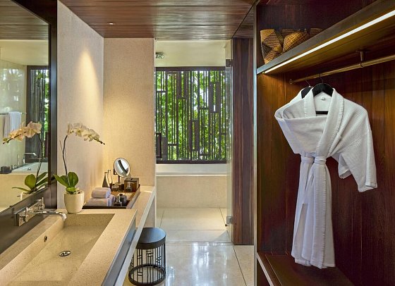Alila Seminyak - Wohnbeispiel Terrace Suite (Zimmercodierung WB1)