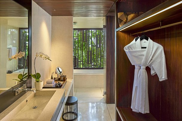 Alila Seminyak - Wohnbeispiel Terrace Suite (Zimmercodierung WB1)