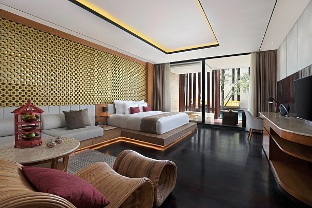 Grand Seminyak - Lifestyle Boutique Bali Resort - Wohnbeispiel Seminyak Pool Access Suite (Zimmercodierung WBQ)