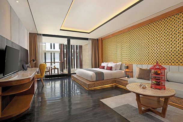 Grand Seminyak - Lifestyle Boutique Bali Resort - Wohnbeispiel Seminyak Suite (Zimmercodierung WB1)