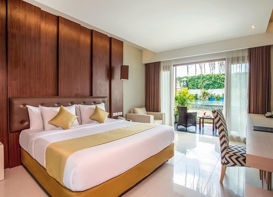 Tonys Villas & Resort - Wohnbeispiel Deluxe Pool Access (Zimmercodierung UDQ)
