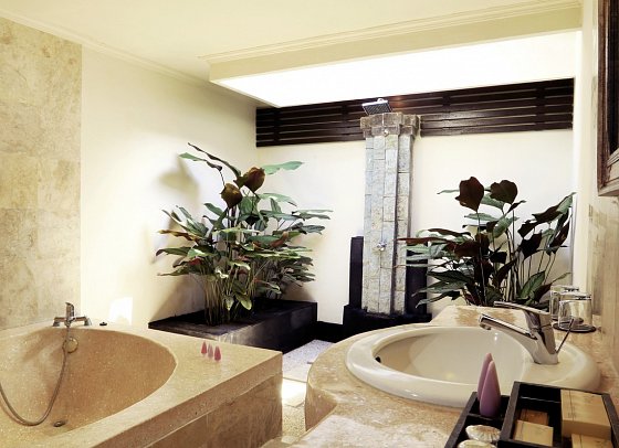 Tonys Villas & Resort - Wohnbeispiel Bungalow Bathroom (Zimmercodierung BB1)