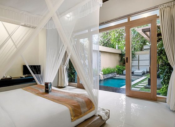 Tonys Villas & Resort - Wohnbeispiel One Bedroom Pool Villa (Zimmercodierung VB5)