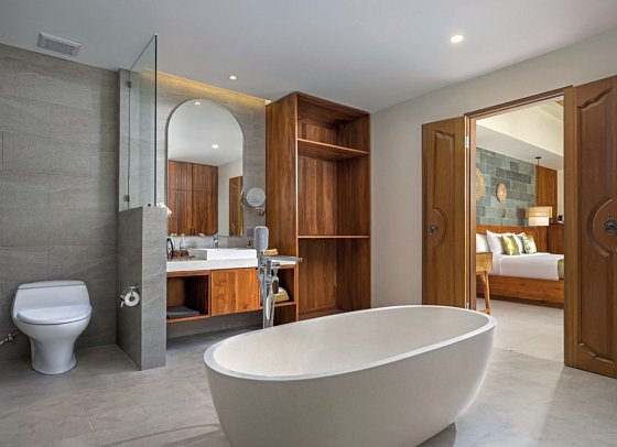 Tonys Villas & Resort - Beispiel Bad Signature Pool Villa (Zimmercodierung VBR)