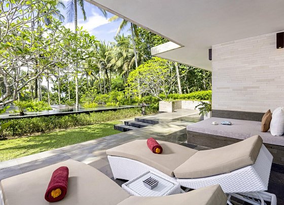 Kelapa Retreat & Spa - Beispiel Terrasse Ocean Villa (Zimmercodierung VBM)