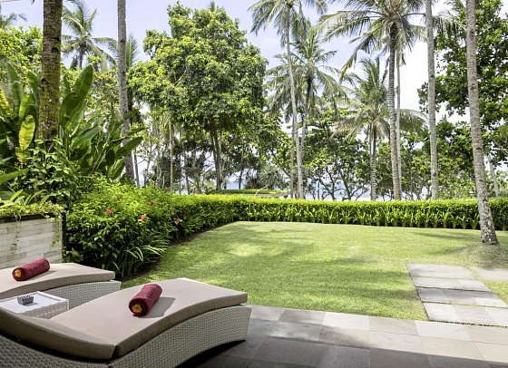 Kelapa Retreat & Spa - Beispiel Außenbereich Beach Villa (Zimmercodierung VBO)