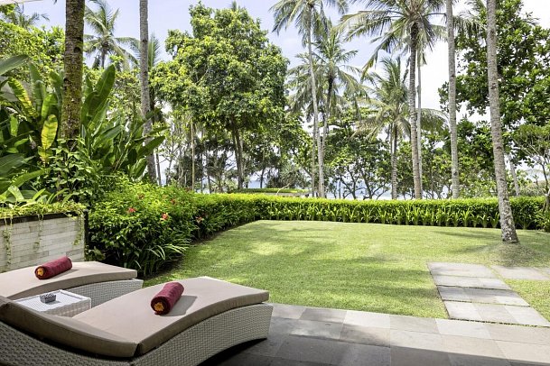Kelapa Retreat & Spa - Beispiel Außenbereich Beach Villa (Zimmercodierung VBO)