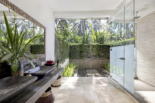 Kelapa Retreat & Spa - Beispiel Bad Ocean Pool Villa (Zimmercodierung V1R)