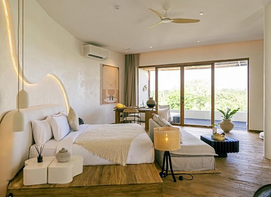 Oshom Bali - Wohnbeispiel Sunrise Suite (Zimmercodierung WB1)