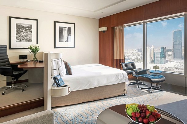 Jumeirah Emirates Towers - Wohnbeispiel Premier Deluxe Room (Zimmercodierung DM1)