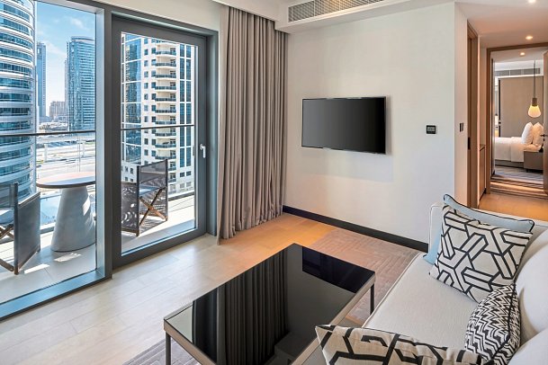 Vida Dubai Marina & Yacht Club - Wohnbeispiel Deluxe City View Suite