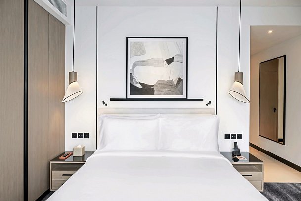 Vida Dubai Marina & Yacht Club - Wohnbeispiel Deluxe Room City View (Zimmercodierung UD1)
