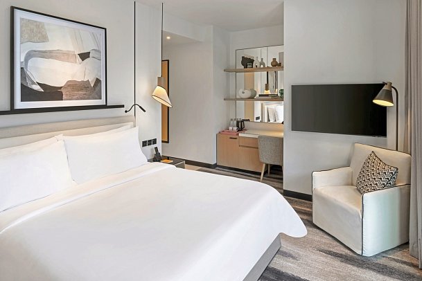 Vida Dubai Marina & Yacht Club - Wohnbeispiel Deluxe Room City View (Zimmercodierung UD1)