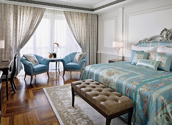 Palazzo Versace Dubai - Wohnbeispiel Deluxe Versace City View Room (Zimmercodierung DB1)