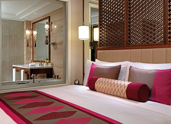 Taj Dubai - Wohnbeispiel Luxury City View Room (Zimmercodierung UU1)