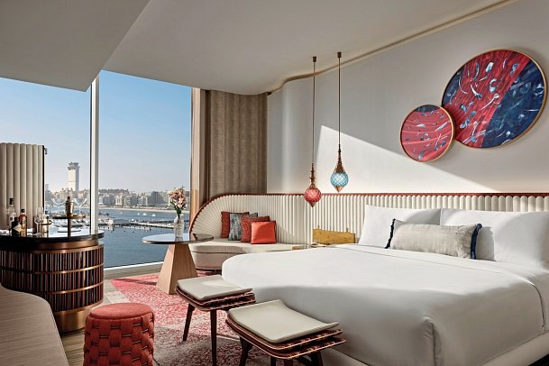 W Dubai – Mina Seyahi - Wohnbeispiel Marvelous Corner (Zimmercodierung DB4)