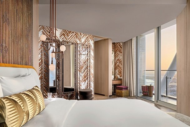 W Dubai – Mina Seyahi - Wohnbeispiel Fantastic WOW Suite (Zimmercodierung WB1)