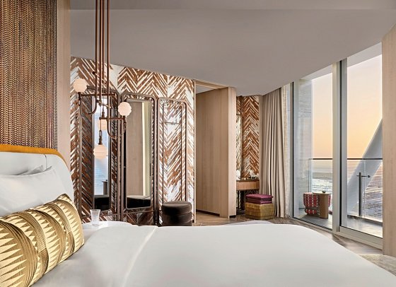 W Dubai – Mina Seyahi - Wohnbeispiel Deluxe Suite (Zimmercodierung WD1)