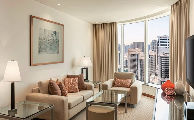 Grosvenor House Dubai, a Luxury Collection Hotel - Wohnbeispiel Deluxe Suite (Zimmercodierung WD1)