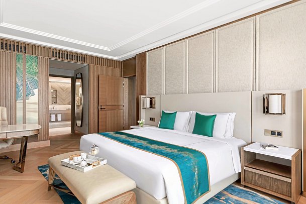 Taj Exotica Resort & Spa The Palm Dubai - Wohnbeispiel Luxury Resort View Room (Zimmercodierungen UU1 & UP1)