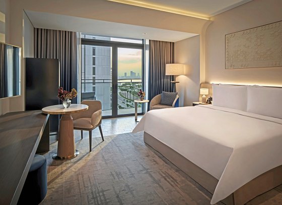 Palace Dubai Creek Harbour - Wohnbeispiel Deluxe Room (Zimmercodierung DD1)