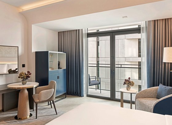 Palace Dubai Creek Harbour - Wohnbeispiel Deluxe Partial Canal View Room (Zimmercodierung DD2)