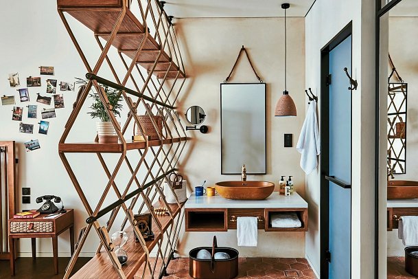 25hours Dubai One Central - Wohnbeispiel Glamping King Room (Zimmercodierung DB2)