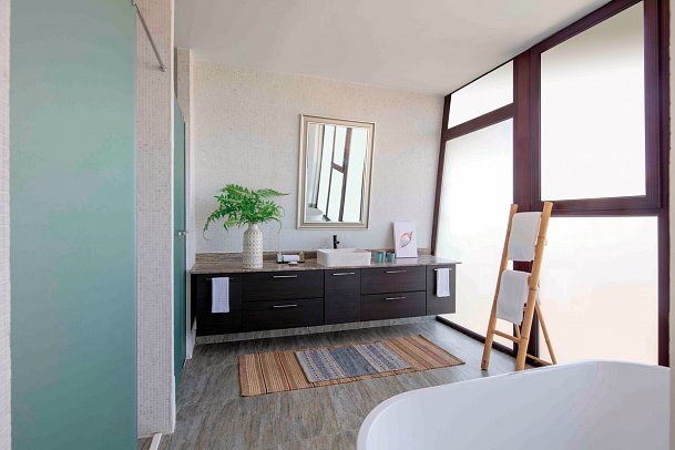 Anantara World Islands Dubai Resort - Wohnbeispiel Junior Suite Ocean View (Zimmercodierung J1M)