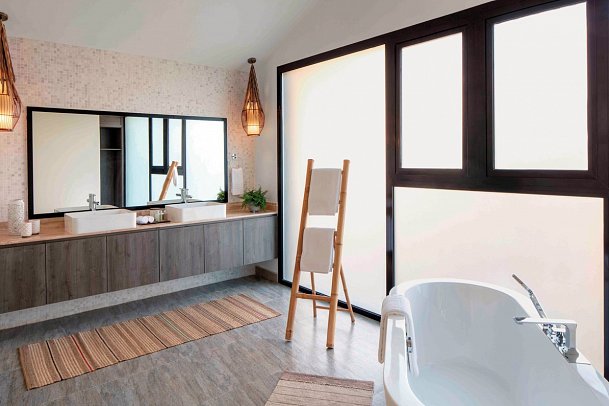 Anantara World Islands Dubai Resort - Wohnbeispiel Junior Suite Ocean View (Zimmercodierung J1M)