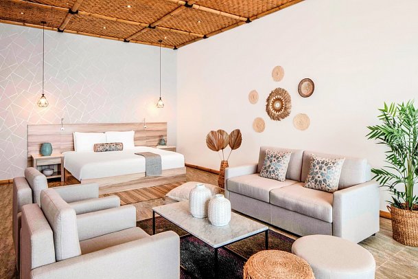 Anantara World Islands Dubai Resort - Wohnbeispiel Junior Beach Access Suite (Zimmercodierung J2M)