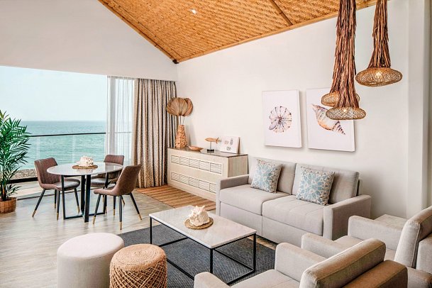 Anantara World Islands Dubai Resort - Wohnbeispiel Junior Ocean View Suite (Zimmercodierung J1M)