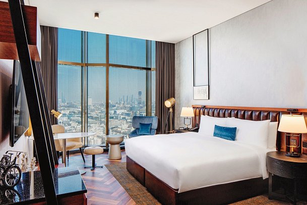 DoubleTree by Hilton Dubai M Square - Wohnbeispiel Guest Room (Zimmercodierung DB1)