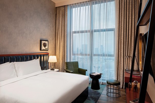 DoubleTree by Hilton Dubai M Square - Wohnbeispiel 1 Bedroom Apartment with Burj Khalifa View (Zimmercodierung AB1)