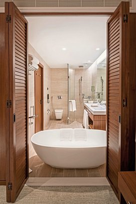 JA The Resort – JA Lake View Hotel - Wohnbeispiel One Bedroom Terrace Suite (Zimmercodierung WB2)