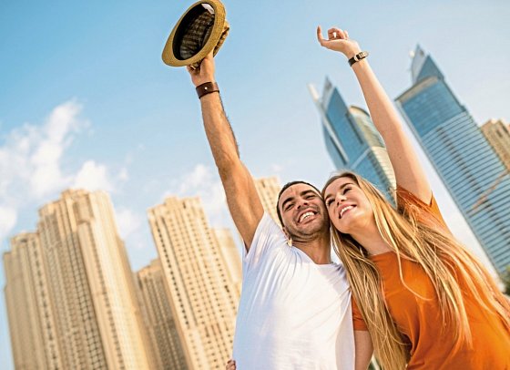 Erlebnisreiches Dubai - Marina Beach, Dubai