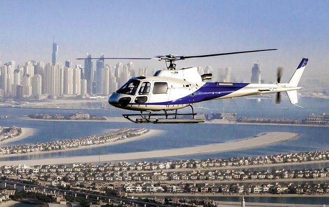 Emirate Exklusiv - Helikopterflug über Dubai