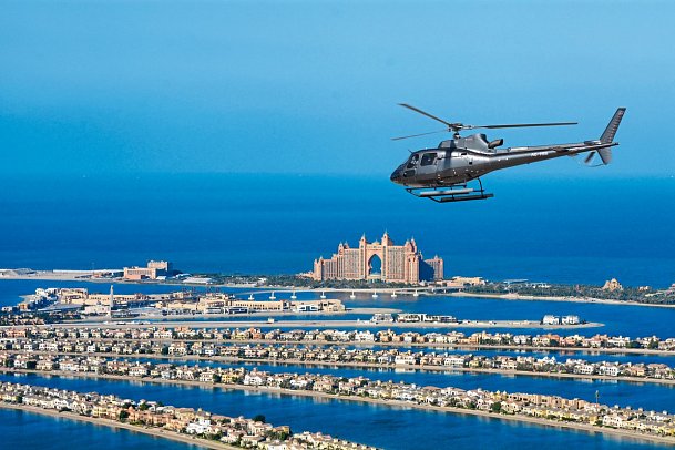 Emirate Exklusiv - Helikopterflug über Dubai