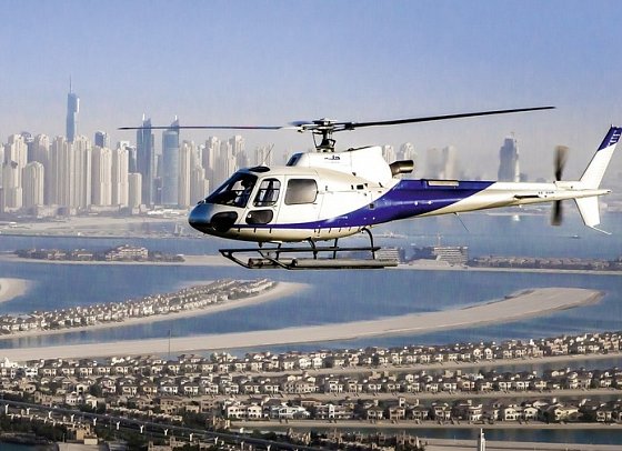 Emirate Exklusiv - Helikopterflug über Dubai
