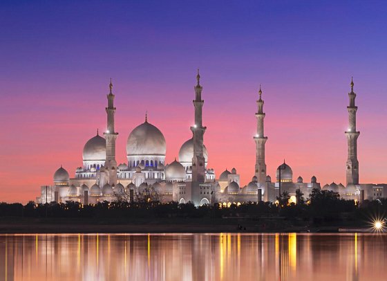 Dubai & Oman: Vom Puls der Metropole zur Seele des Orients - Sheikh Zayed Grand Mosque Abu Dhabi