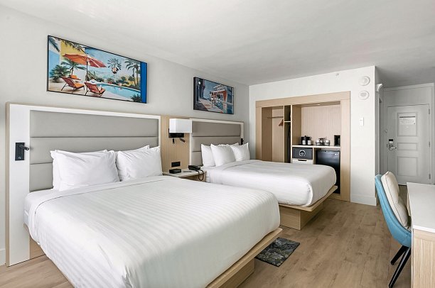 Ocean Sky Hotel & Resort Fort Lauderdale - Wohnbeispiel Standard (Zimmercodierung UG1)