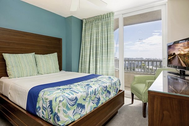 Gullwing Beach Resort Apartments - Wohnbeispiel One Bedroom Suite Island View