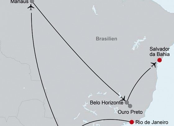 Samba, Goldrausch & Amazonas