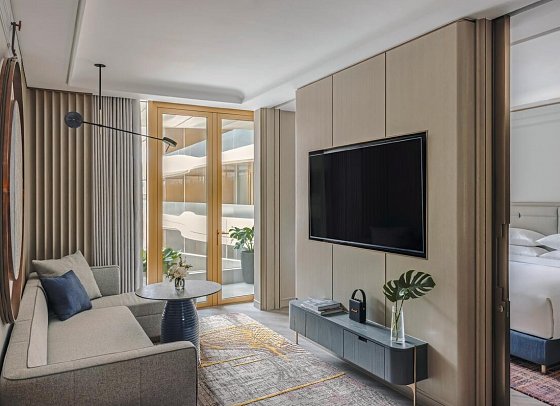 Fairmont Hotel - Wohnbeispiel Junior Suite (Zimmercodierung JB1)