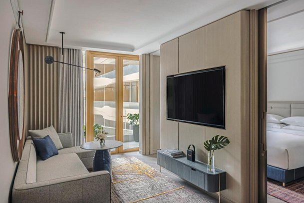 Fairmont Hotel - Wohnbeispiel Junior Suite (Zimmercodierung JB1)
