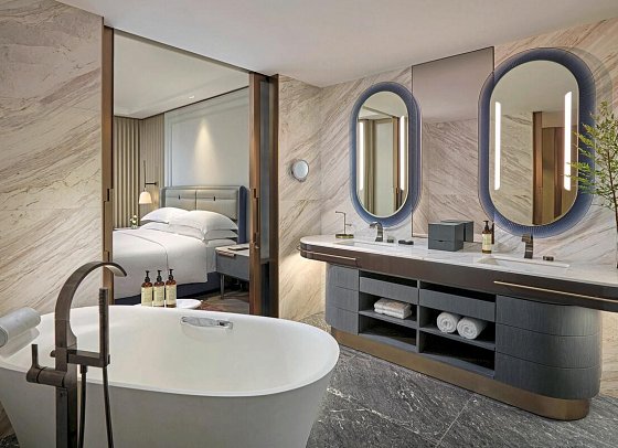 Fairmont Hotel - Wohnbeispiel Junior Suite (Zimmercodierung JB1)