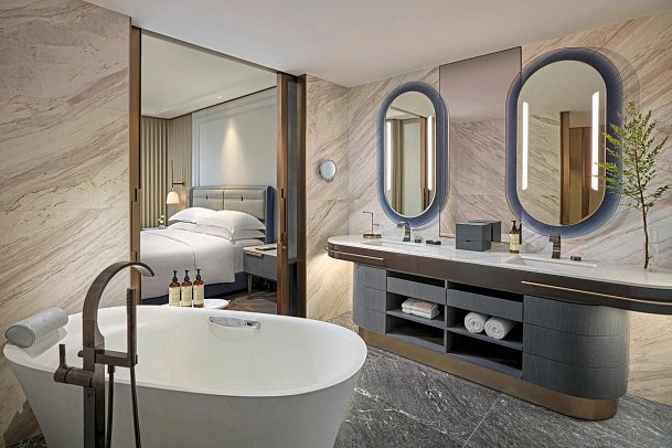 Fairmont Hotel - Wohnbeispiel Junior Suite (Zimmercodierung JB1)