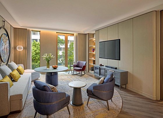 Fairmont Hotel - Wohnbeispiel Fairmont Gold Junior Suite (Zimmercodierung JL1)