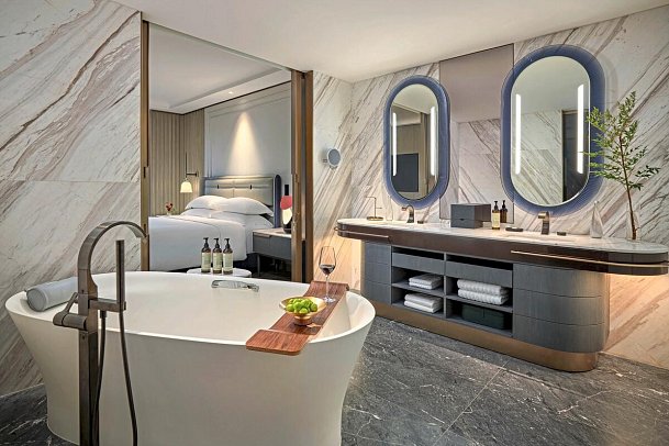 Fairmont Hotel - Wohnbeispiel Fairmont Gold Junior Suite (Zimmercodierung JL1)