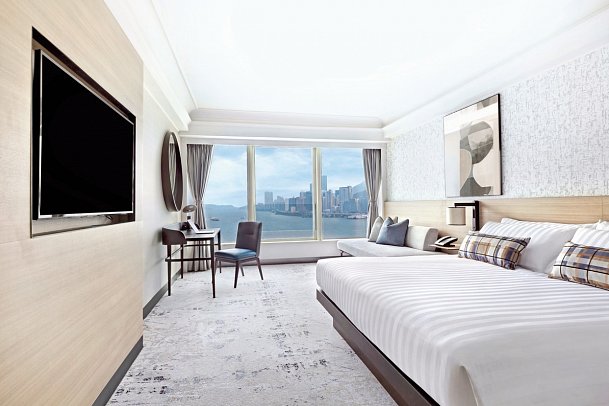 Harbour Grand Kowloon - Wohnbeispiel Deluxe Harbourview (Zimmercodierung UDH)