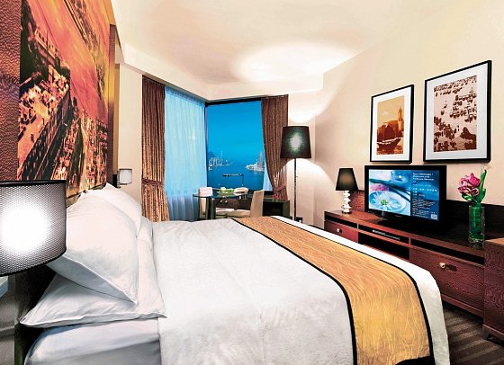 Harbour Grand Hong Kong - Wohnbeispiel Grand Deluxe Harbour (Zimmercodierung UD2)